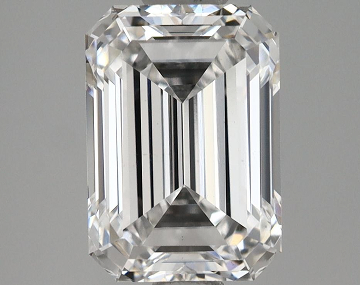1.69 Carat Emerald Shaped Ideal Cut VS1 GIA Certified Lab Grown Diamond
