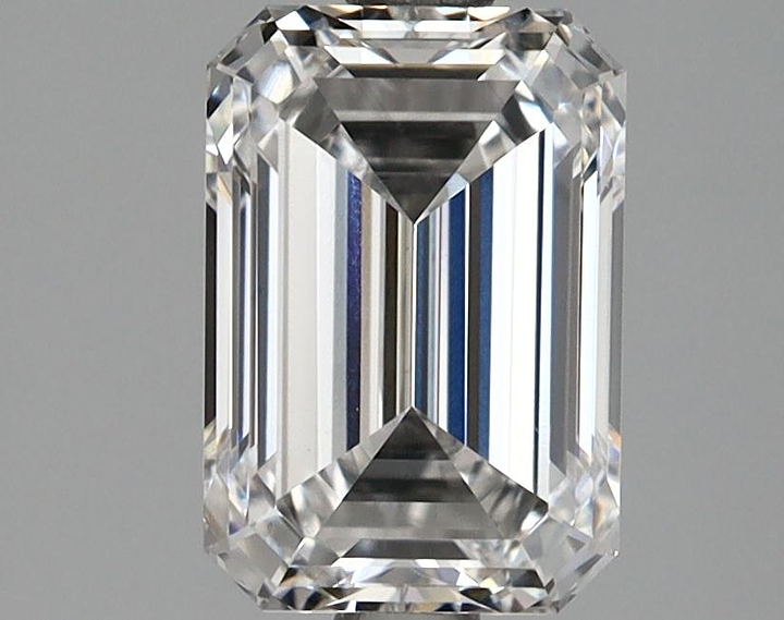 2.11 Carat Emerald Shaped Very Good Cut VS1 GIA Certified Lab Grown Diamond