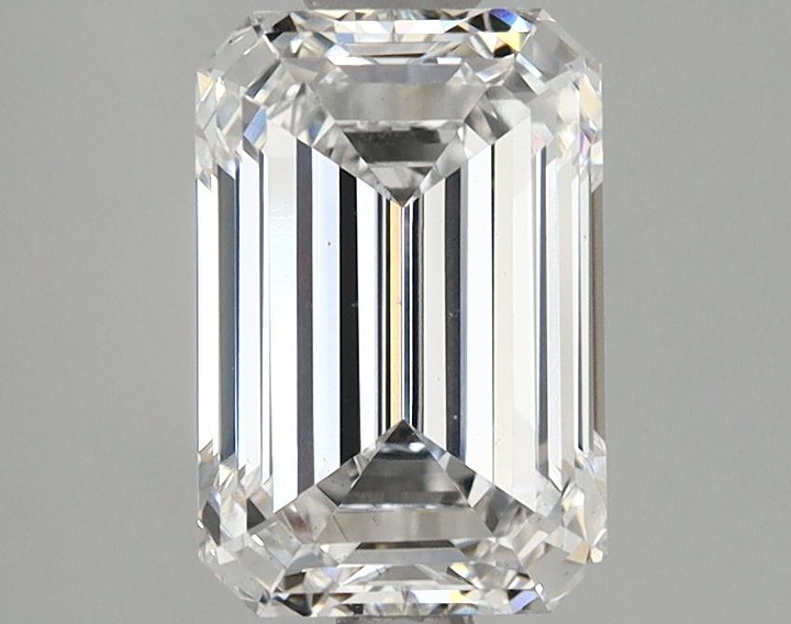 2.12 Carat Emerald Shaped Very Good Cut VS2 GIA Certified Lab Grown Diamond