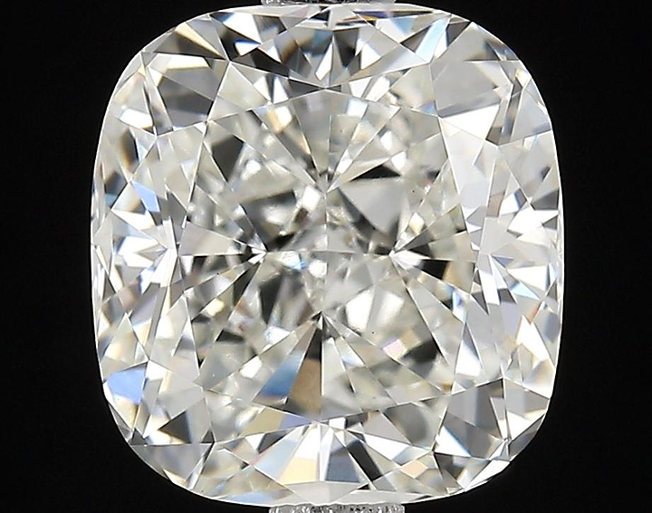 3.0 Carat Cushion Shaped Very Good Cut VVS2 GIA Certified Lab Grown Diamond
