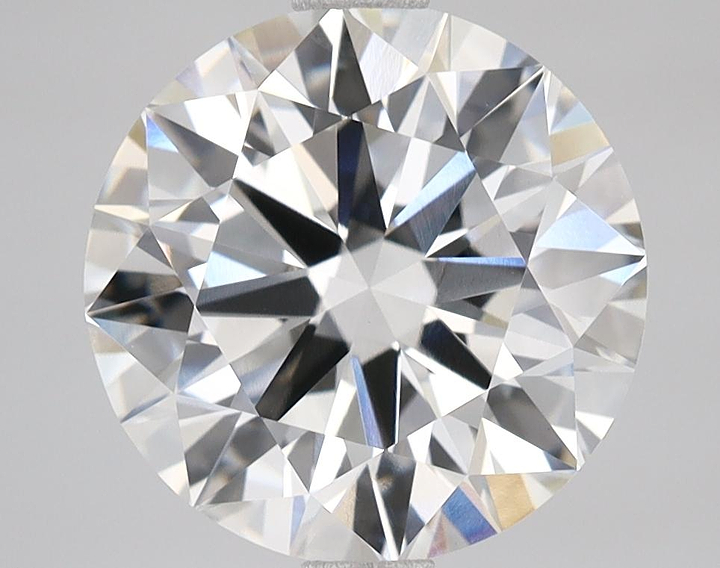 3.56 Carat Round Shaped Excellent Cut VVS2 GIA Certified Lab Grown Diamond