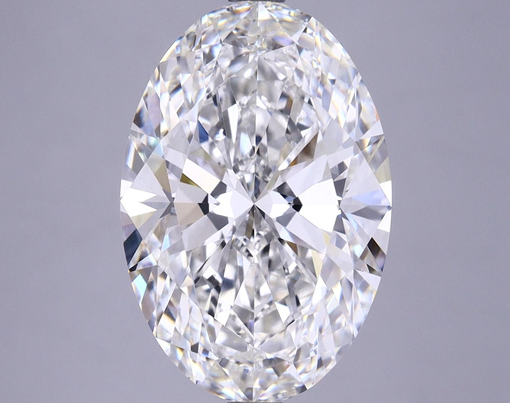 5.39 Carat Oval Shaped Excellent Cut VS2 GIA Certified Lab Grown Diamond