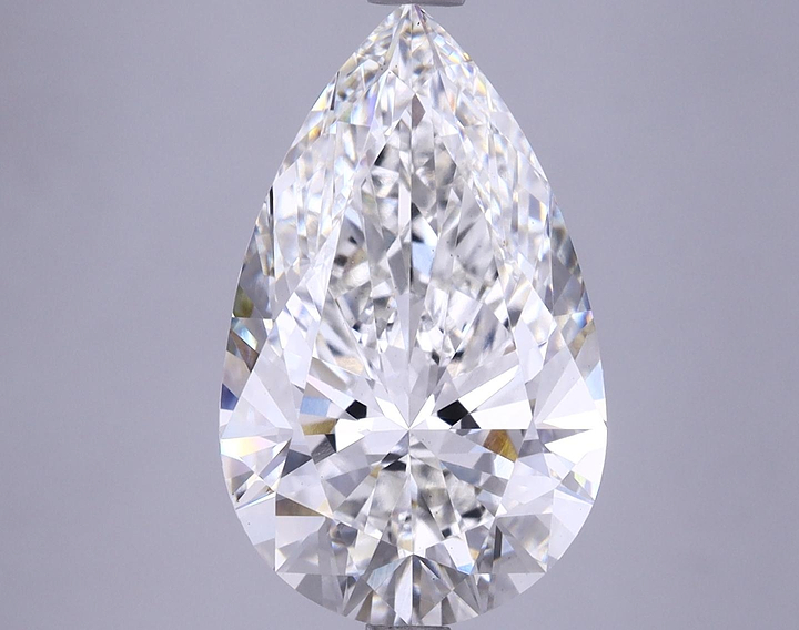 5.1 Carat Pear Shaped Ideal Cut VS1 GIA Certified Lab Grown Diamond