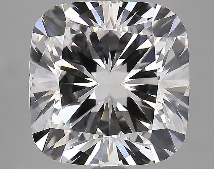 6.05 Carat Cushion Shaped Ideal Cut VS2 GIA Certified Lab Grown Diamond