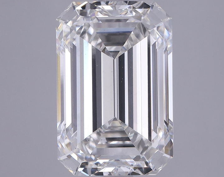 5.04 Carat Emerald Shaped Very Good Cut VS1 GIA Certified Lab Grown Diamond