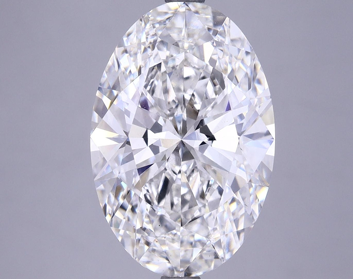 5.24 Carat Oval Shaped Very Good Cut VS2 GIA Certified Lab Grown Diamond