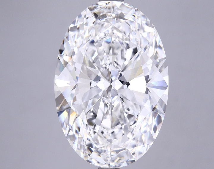 6.77 Carat Oval Shaped Ideal Cut VS2 GIA Certified Lab Grown Diamond