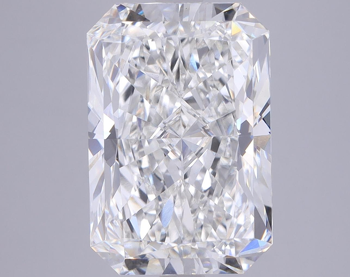 7.02 Carat Radiant Shaped Excellent Cut VS2 GIA Certified Lab Grown Diamond