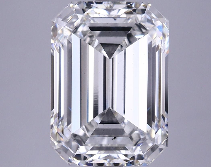 4.62 Carat Emerald Shaped Ideal Cut VS2 GIA Certified Lab Grown Diamond