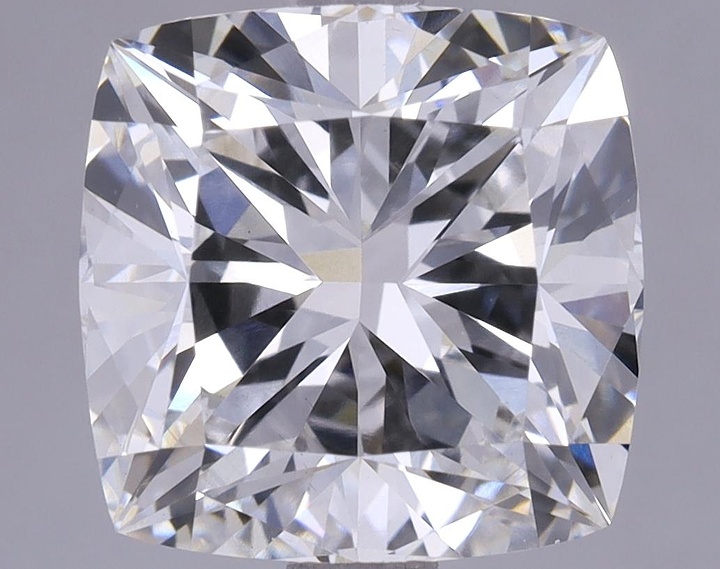 3.59 Carat Cushion Shaped Ideal Cut VS2 GIA Certified Lab Grown Diamond