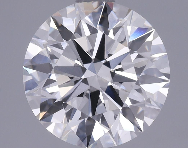 2.1 Carat Round Shaped Excellent Cut VS2 GIA Certified Lab Grown Diamond