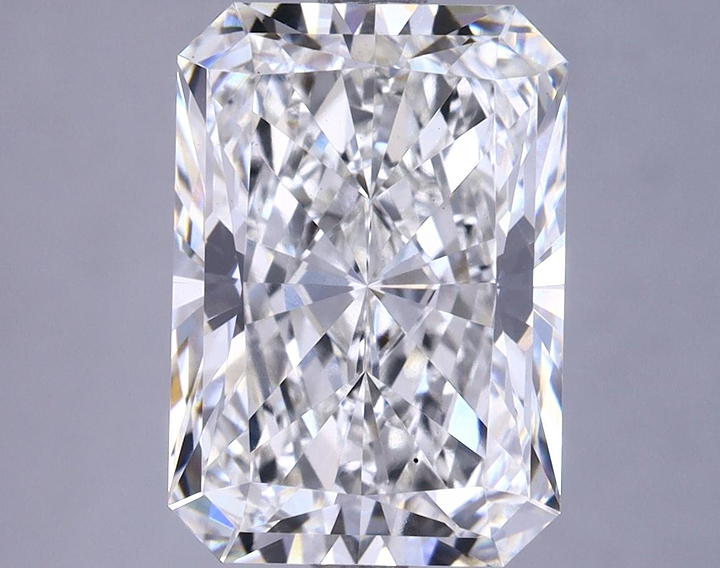 5.14 Carat Radiant Shaped Ideal Cut VS2 GIA Certified Lab Grown Diamond