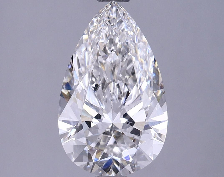 2.08 Carat Pear Shaped Very Good Cut VS1 GIA Certified Lab Grown Diamond