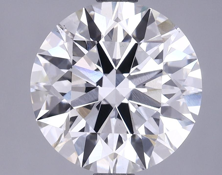 2.4 Carat Round Shaped Excellent Cut VS2 GIA Certified Lab Grown Diamond