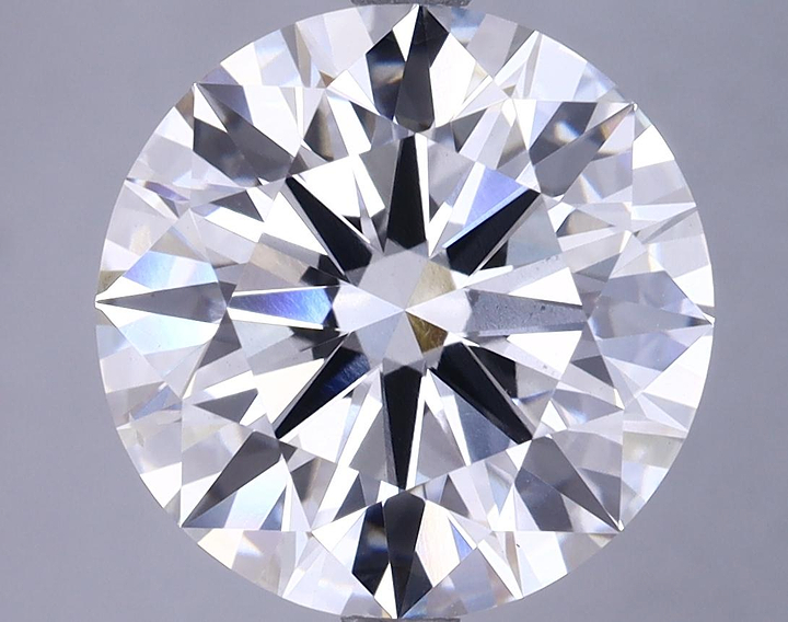 5.89 Carat Round Shaped Excellent Cut VS2 GIA Certified Lab Grown Diamond