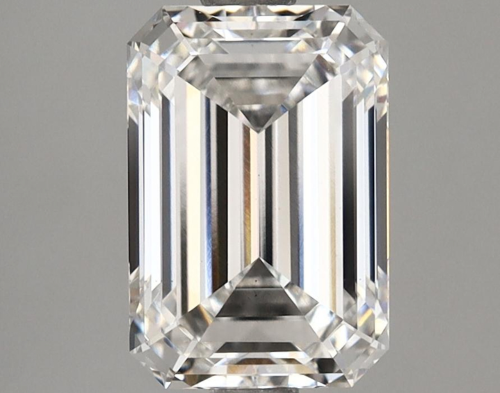 2.14 Carat Emerald Shaped Ideal Cut VS2 GIA Certified Lab Grown Diamond