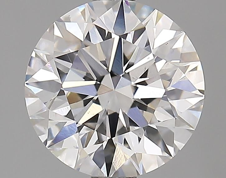 2.11 Carat Round Shaped Excellent Cut VS2 GIA Certified Lab Grown Diamond