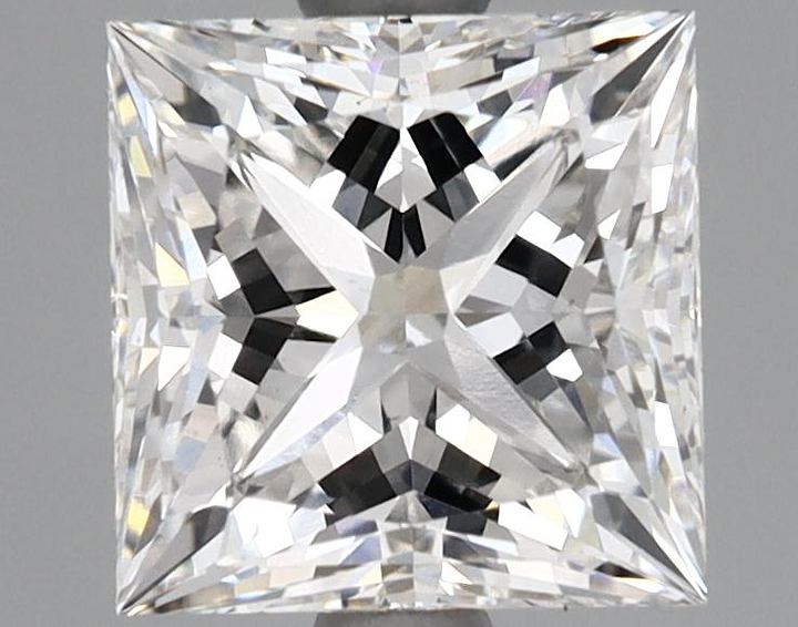 2.62 Carat Princess Shaped Very Good Cut VS1 GIA Certified Lab Grown Diamond