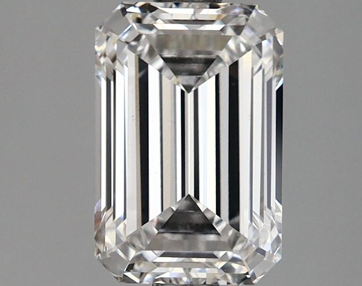 2.02 Carat Emerald Shaped Excellent Cut VS2 GIA Certified Lab Grown Diamond