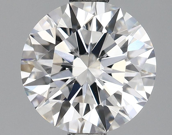 1.43 Carat Round Shaped Excellent Cut VVS2 GIA Certified Lab Grown Diamond