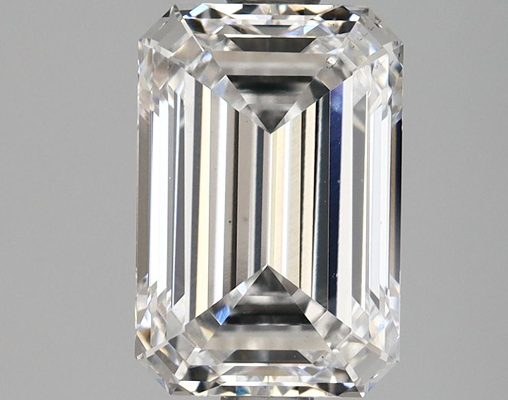 2.02 Carat Emerald Shaped Excellent Cut VS2 GIA Certified Lab Grown Diamond