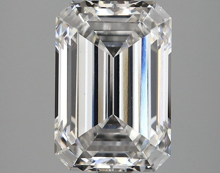 3.11 Carat Emerald Shaped Ideal Cut VS1 GIA Certified Lab Grown Diamond