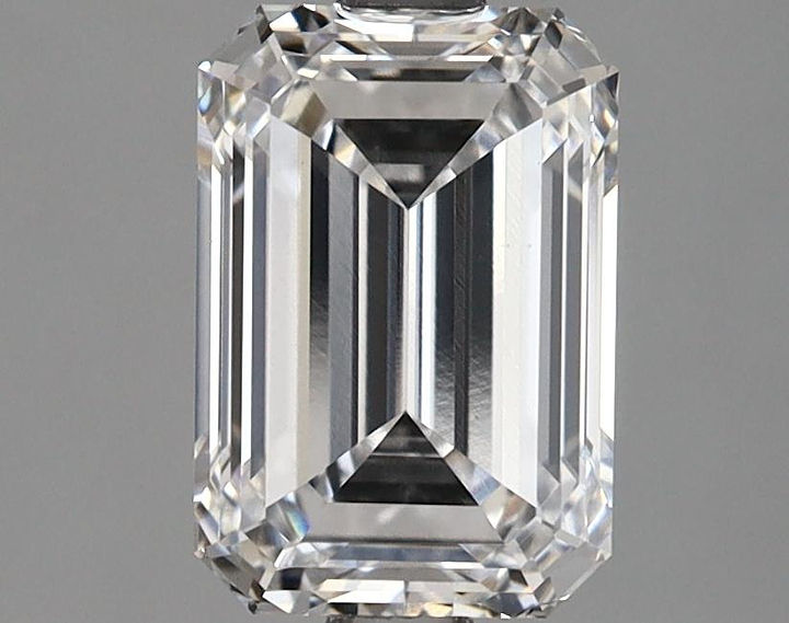 2.09 Carat Emerald Shaped Ideal Cut VS1 GIA Certified Lab Grown Diamond