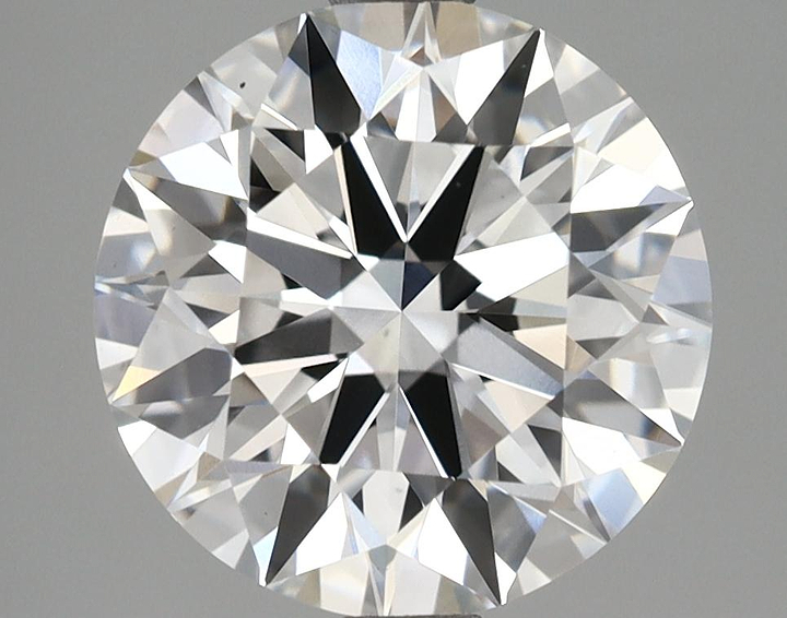 2.74 Carat Round Shaped Excellent Cut VS2 GIA Certified Lab Grown Diamond