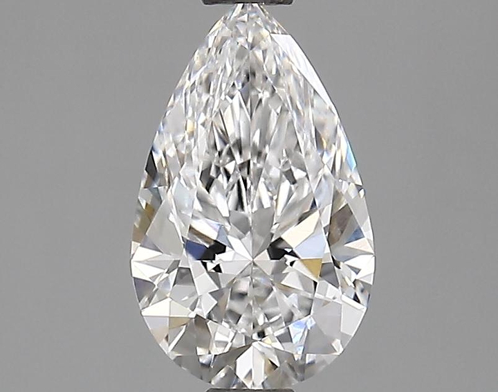 1.08 Carat Pear Shaped Ideal Cut VVS2 GIA Certified Lab Grown Diamond