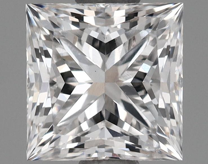 1.09 Carat Princess Shaped Ideal Cut VS1 GIA Certified Lab Grown Diamond