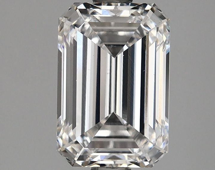 2.11 Carat Emerald Shaped Ideal Cut VS1 GIA Certified Lab Grown Diamond