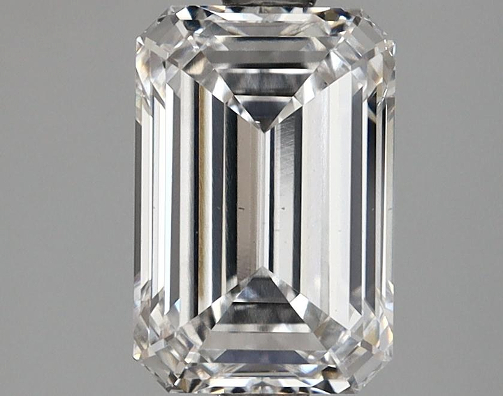 2.1 Carat Emerald Shaped Excellent Cut VS2 GIA Certified Lab Grown Diamond