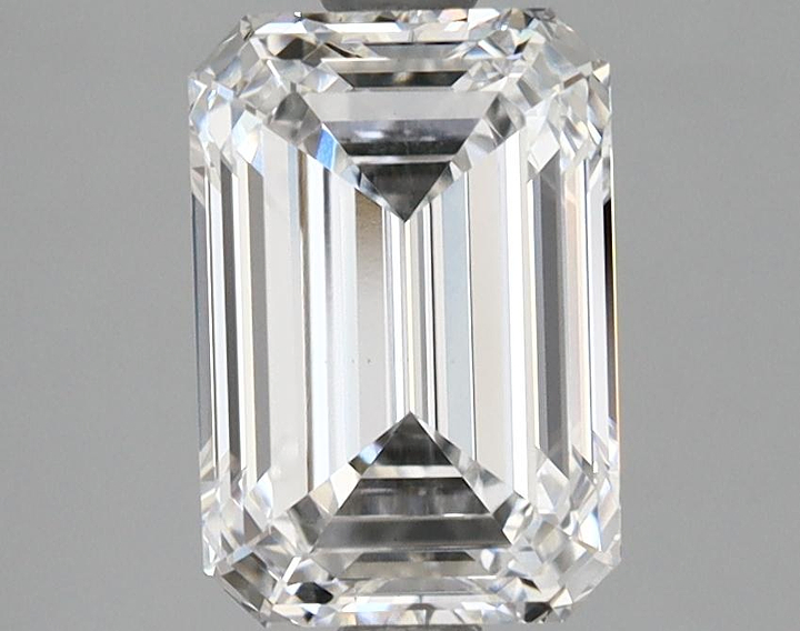 2.18 Carat Emerald Shaped Ideal Cut VS1 GIA Certified Lab Grown Diamond
