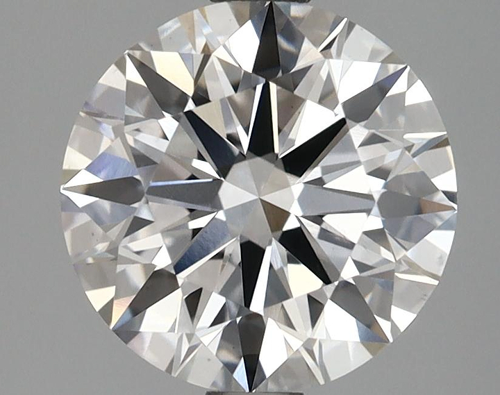 2.13 Carat Round Shaped Excellent Cut VS2 GIA Certified Lab Grown Diamond