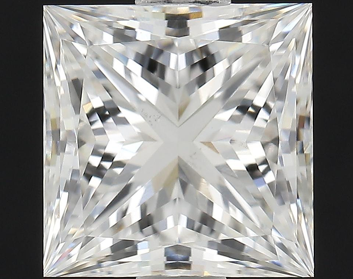 1.6 Carat Princess Shaped Very Good Cut VS1 GIA Certified Lab Grown Diamond