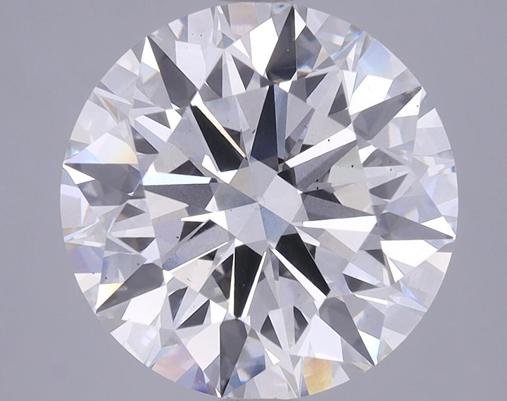 5.28 Carat Round Shaped Excellent Cut VS2 GIA Certified Lab Grown Diamond