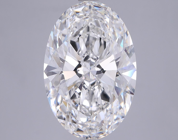 5.53 Carat Oval Shaped Excellent Cut VS2 GIA Certified Lab Grown Diamond
