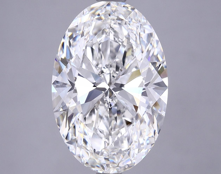 4.42 Carat Oval Shaped Very Good Cut VS2 GIA Certified Lab Grown Diamond