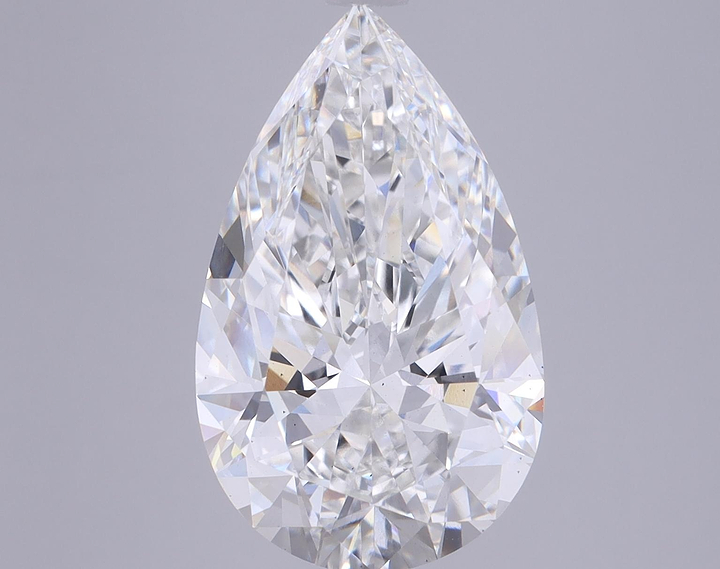 6.3 Carat Pear Shaped Ideal Cut VS2 GIA Certified Lab Grown Diamond