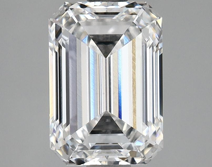 2.02 Carat Emerald Shaped Ideal Cut VS1 GIA Certified Lab Grown Diamond
