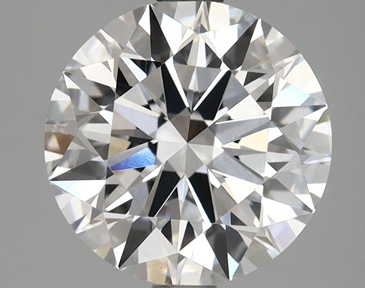 2.68 Carat Round Shaped Excellent Cut VS1 GIA Certified Lab Grown Diamond