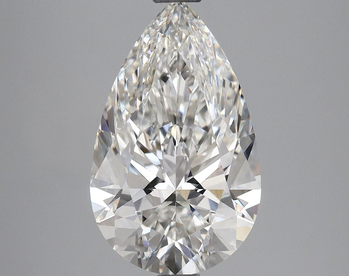 3.12 Carat Pear Shaped Ideal Cut VS1 GIA Certified Lab Grown Diamond