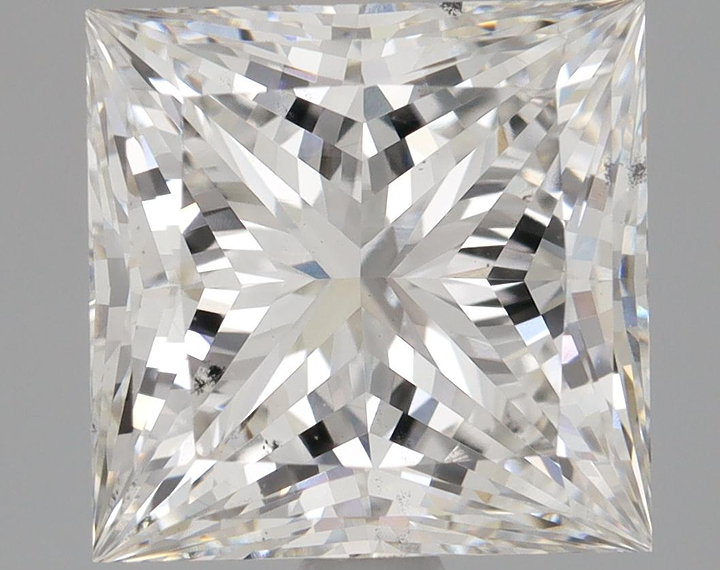 2.72 Carat Princess Shaped Ideal Cut VS2 IGI Certified Lab Grown Diamond