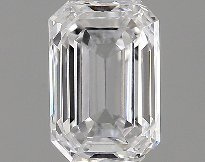0.91 Carat Emerald Shaped Ideal Cut VVS2 IGI Certified Lab Grown Diamond