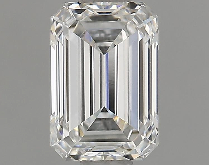 0.92 Carat Emerald Shaped Ideal Cut VVS2 IGI Certified Lab Grown Diamond