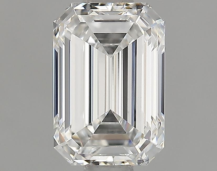 1.2 Carat Emerald Shaped Ideal Cut VVS2 IGI Certified Lab Grown Diamond