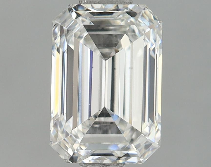 1.44 Carat Emerald Shaped Ideal Cut VS1 IGI Certified Lab Grown Diamond