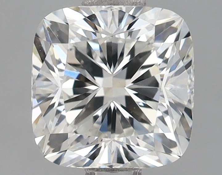 1.36 Carat Cushion Shaped Ideal Cut VVS2 IGI Certified Lab Grown Diamond