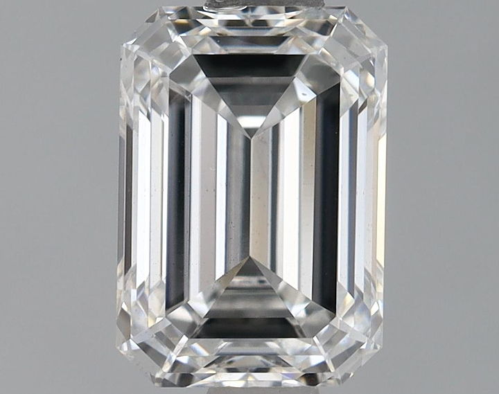 1.34 Carat Emerald Shaped Ideal Cut VS2 IGI Certified Lab Grown Diamond