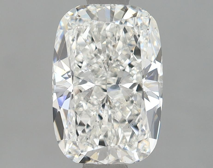 1.45 Carat Elongated Cushion Shaped Excellent Cut VS2 IGI Certified Lab Grown Diamond